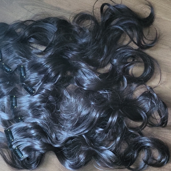 Wide curl extensions - 6 pieces - Picture 3 of 3